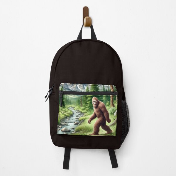 Item preview, Bigfoot Walking Through Forest designed and sold by MarketMavenGift.