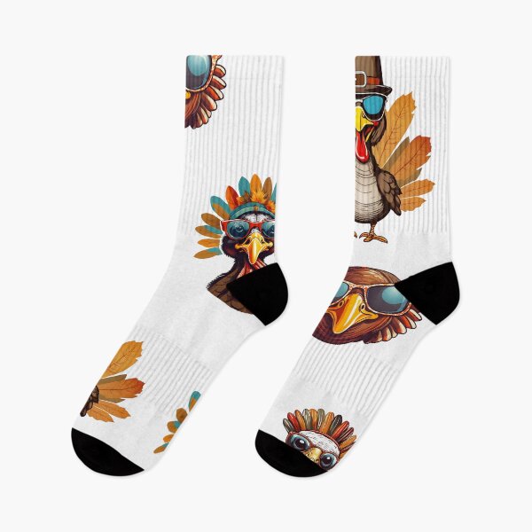 Item preview, Turkey Thanksgiving Shades Pattern 1 designed and sold by Tom-Johnson.