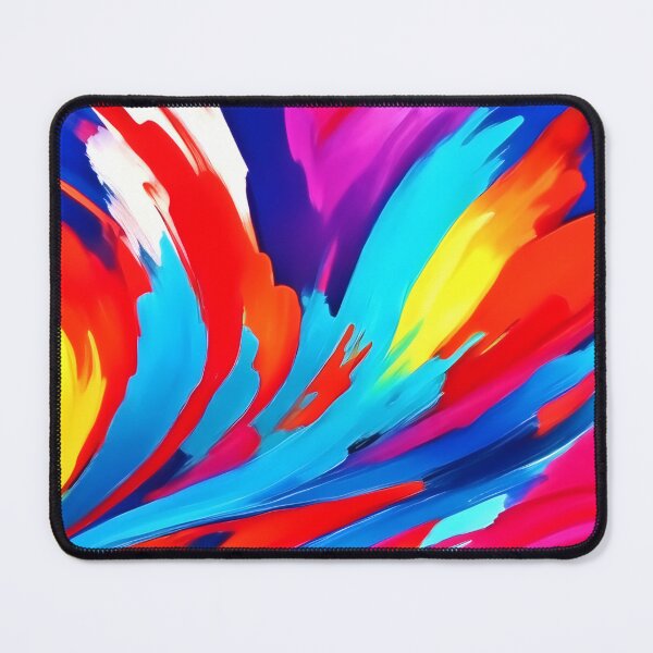 Item preview, Colorful Paint Strokes Art designed and sold by Health And Fitness Posts e-Store.