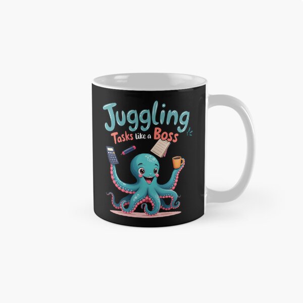 Item preview, octobus Executive Assistant: Juggling Tasks Like a Boss! designed and sold by Dot1001.