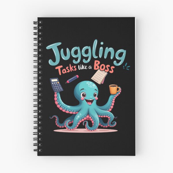 Item preview, octobus Executive Assistant: Juggling Tasks Like a Boss! designed and sold by Dot1001.