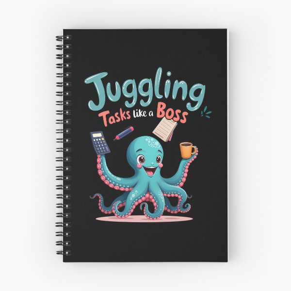 Item preview, octobus Executive Assistant: Juggling Tasks Like a Boss! designed and sold by Dot1001.