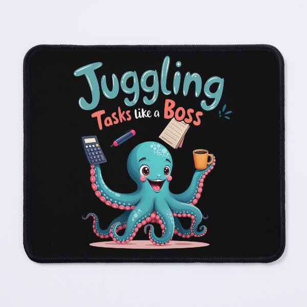 Item preview, octobus Executive Assistant: Juggling Tasks Like a Boss! designed and sold by Dot1001.