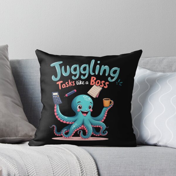 Item preview, octobus Executive Assistant: Juggling Tasks Like a Boss! designed and sold by Dot1001.