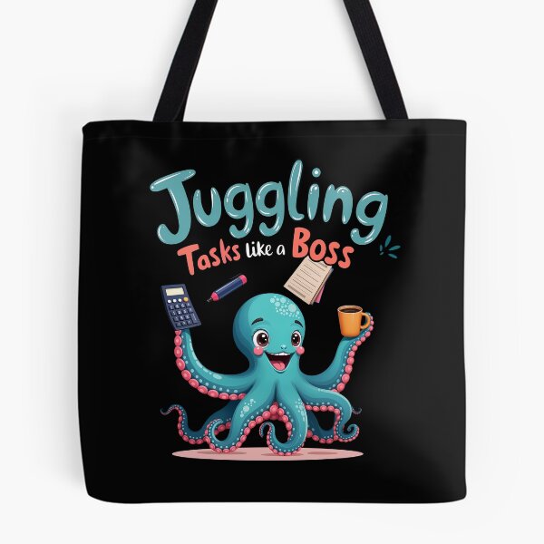 Item preview, octobus Executive Assistant: Juggling Tasks Like a Boss! designed and sold by Dot1001.