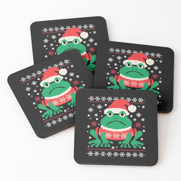 Item preview, Christmas Funny Ugly Frog Santa Hat Xmas Snow designed and sold by Alex Songs.