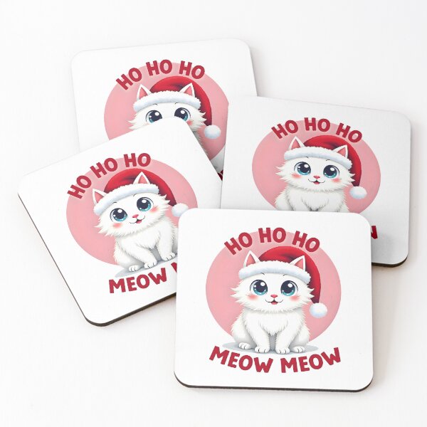 Item preview, Festive Feline Frenzy: Santa Cat Christmas designed and sold by SpeakingPrint2.