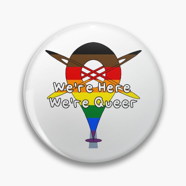 Item preview, We're Here, We're Queer - Philadelphia Pride designed and sold by HMLaslowTTV.
