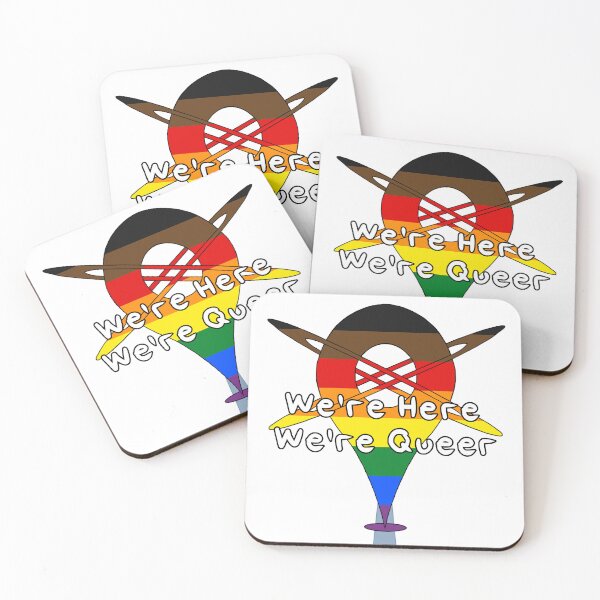 Item preview, We're Here, We're Queer - Philadelphia Pride designed and sold by HMLaslowTTV.