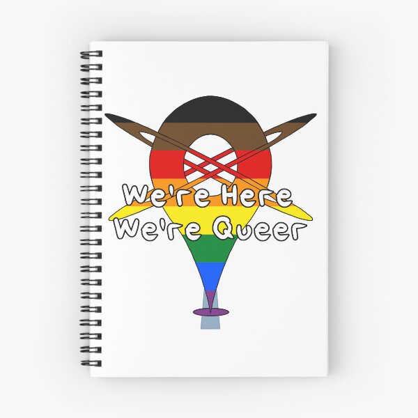 Item preview, We're Here, We're Queer - Philadelphia Pride designed and sold by HMLaslowTTV.