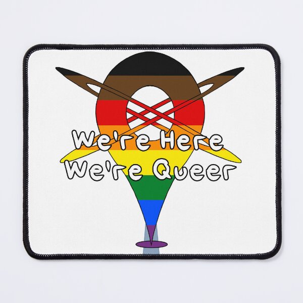 Item preview, We're Here, We're Queer - Philadelphia Pride designed and sold by HMLaslowTTV.
