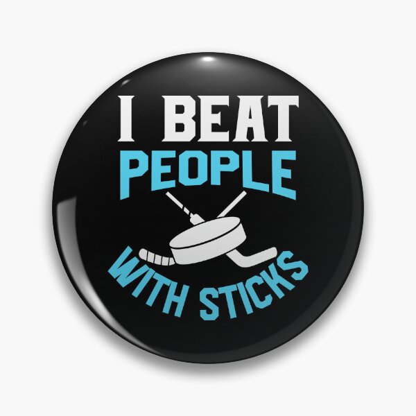Item preview, I beat people with sticks designed and sold by ArtHavenDesign.