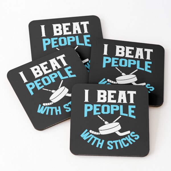 Item preview, I beat people with sticks designed and sold by ArtHavenDesign.
