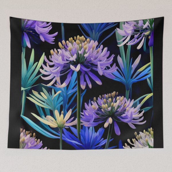 Item preview, Agapanthus africanus blue agapantus Flower power v3 designed and sold by Helios Be. Lavsh.