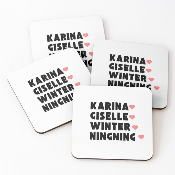 Item preview, Aespa with Member Names Kpop Group Design  designed and sold by AJUNICE STUDIO.