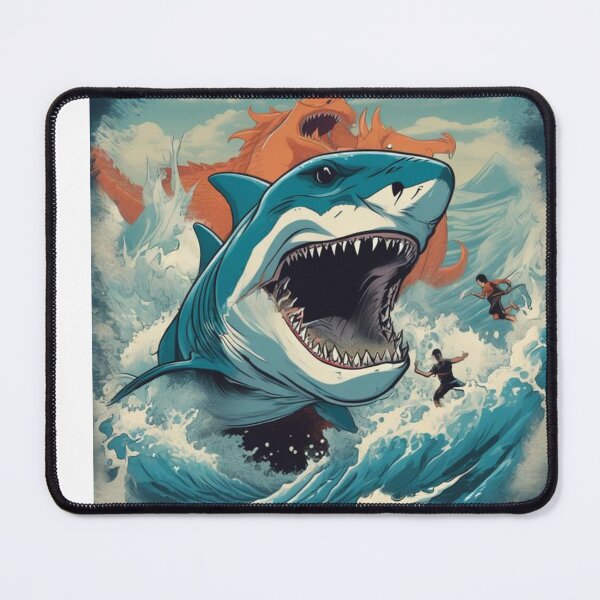 Item preview, "Shark vs Dragon  designed and sold by belalorapy.