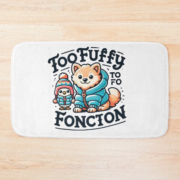 Item preview, Too Fluffy to Function designed and sold by TEEVO Pop Art .