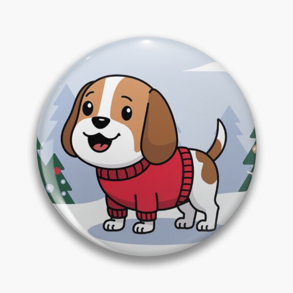 Item preview, Beagle Christmas Charm designed and sold by NeatThingLover.