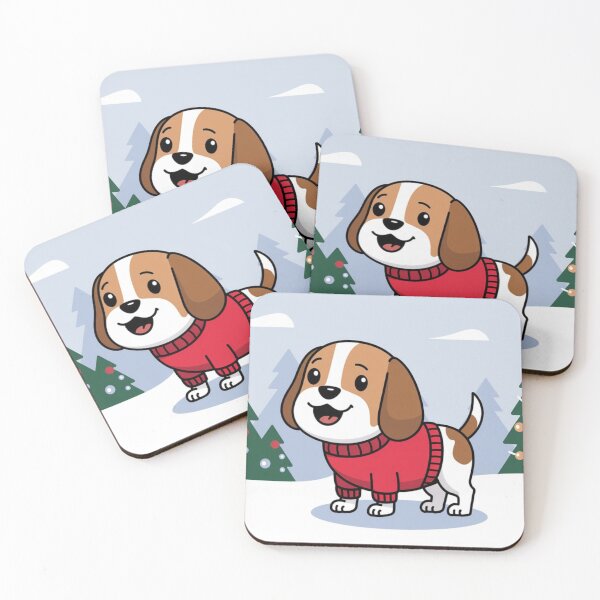 Item preview, Beagle Christmas Charm designed and sold by NeatThingLover.