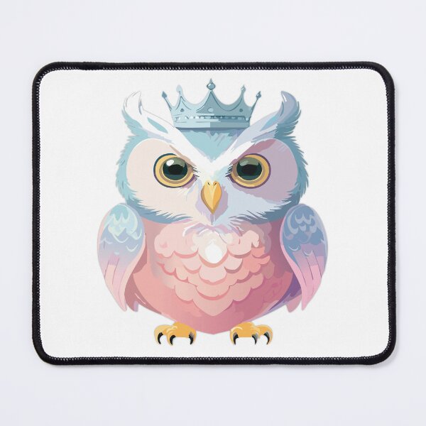 Item preview, Whimsical owl designed and sold by ARTISTICBUNNIES.