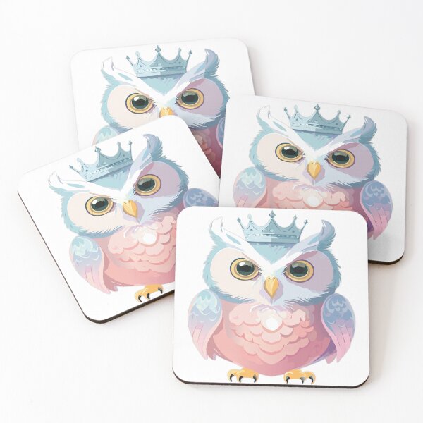 Item preview, Whimsical owl designed and sold by ARTISTICBUNNIES.