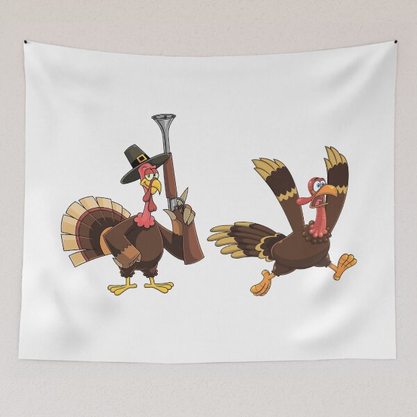 Item preview, Turkeys on the hunt. designed and sold by MagelliShop.