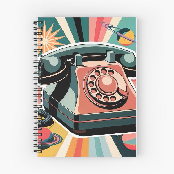 Item preview, Sticker T-Shirt Design Trending: VINTAGE ROTARY TELEPHONE designed and sold by ForeverPrintsOK.