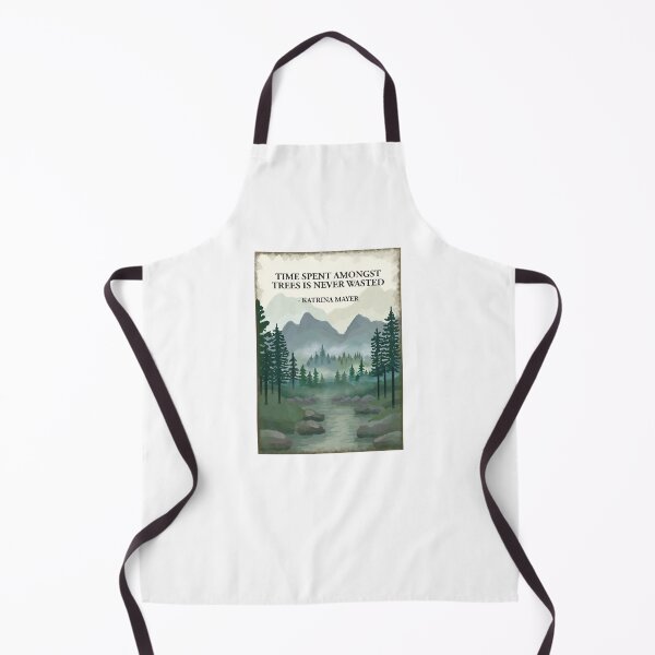 Item preview, Time spent amongst trees is never wasted - Katrina Mayer designed and sold by Scat the cat.