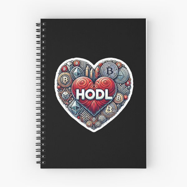 Artikelvorschau, Bitcoin HODL Herz entworfen und verkauft von pixelpulsenyc.