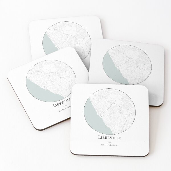 Item preview, Topography of Libreville designed and sold by JohnnysHeath.