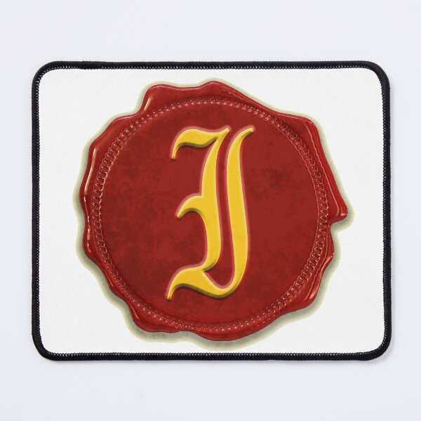 Item preview, Red seal with letter I designed and sold by leobrix.
