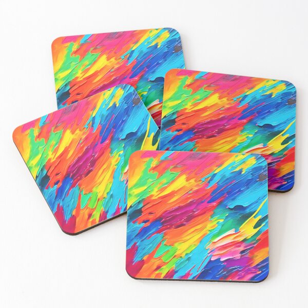 Item preview, Vibrant Strokes of Joy designed and sold by Health And Fitness Posts e-Store.