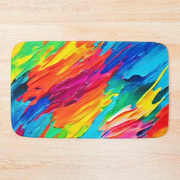 Item preview, Vibrant Strokes of Joy designed and sold by Health And Fitness Posts e-Store.