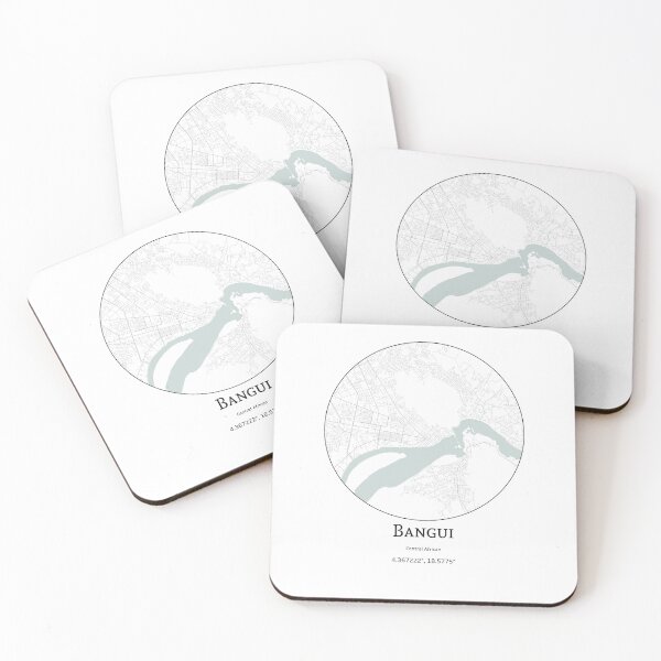 Item preview, Topography of Bangui designed and sold by JohnnysHeath.