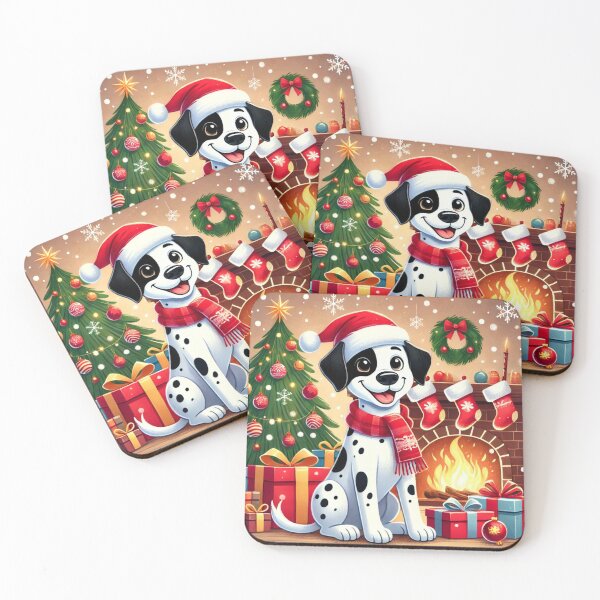 Item preview, Merry Christmas Adorable Vintage Dalmation designed and sold by Oonward2021.