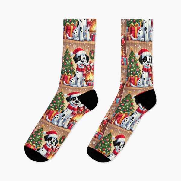 Item preview, Merry Christmas Adorable Vintage Dalmation designed and sold by Oonward2021.