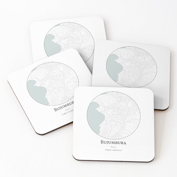 Item preview, Topography of Bujumbura designed and sold by JohnnysHeath.