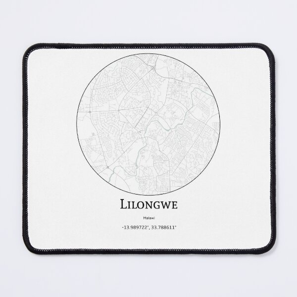Item preview, Topography of Lilongwe designed and sold by JohnnysHeath.