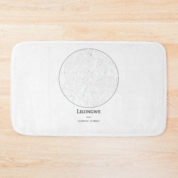 Item preview, Topography of Lilongwe designed and sold by JohnnysHeath.