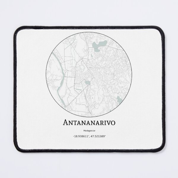 Item preview, Topography of Antananarivo designed and sold by JohnnysHeath.