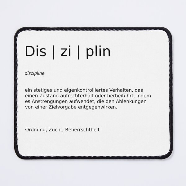 Artikelvorschau, Disziplin entworfen und verkauft von JohnnysHeath.
