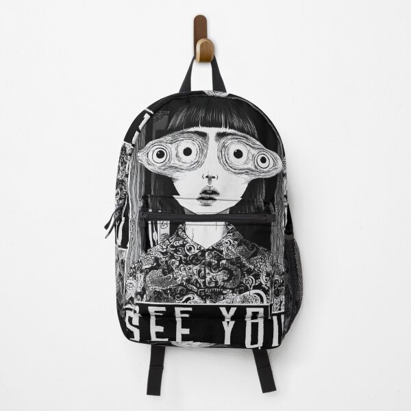 Item preview, See You  - black and white horror manga anime girl designed and sold by ForsakenFrames.