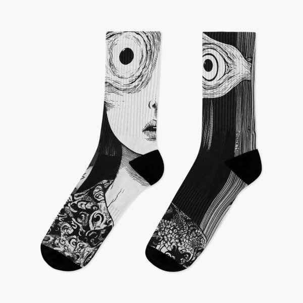 Item preview, See You  - black and white horror manga anime girl designed and sold by ForsakenFrames.