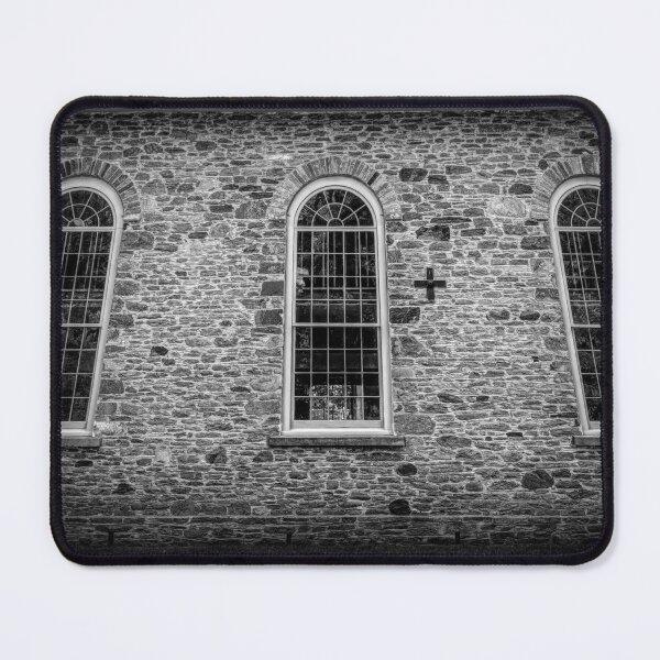 Item preview, Old Stone Church Near Beaverton, Ontario 2 BW designed and sold by jrtwynam.
