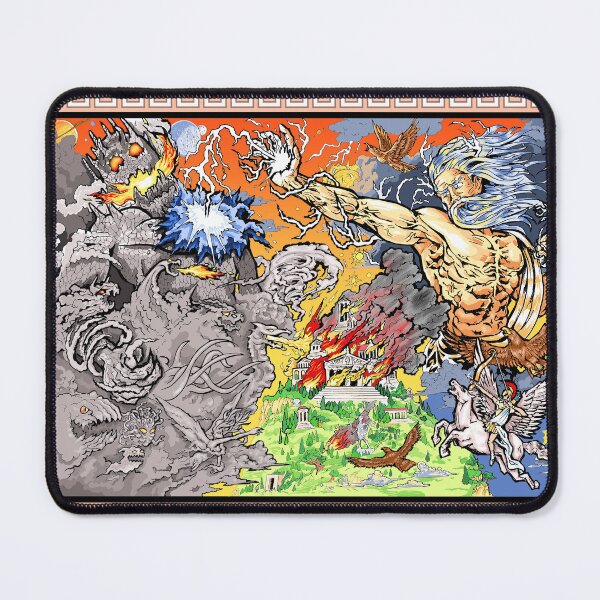 Item preview, Battle of Olympus: Zeus vs. Typhon designed and sold by FlyingBoutique.