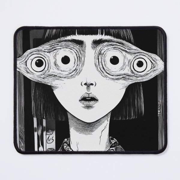 Item preview, See You too - black and white horror manga anime girl designed and sold by ForsakenFrames.