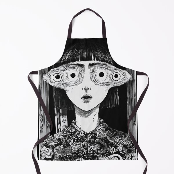 Item preview, See You too - black and white horror manga anime girl designed and sold by ForsakenFrames.