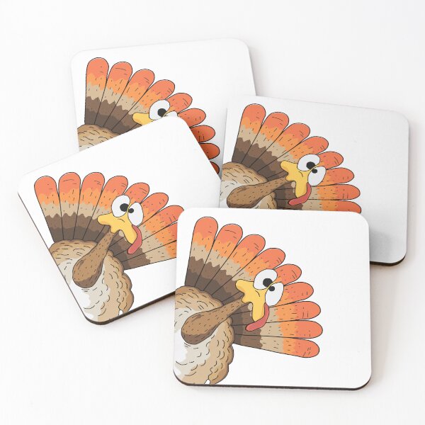 Item preview,  Terrified turkey with big eyes. designed and sold by MagelliShop.