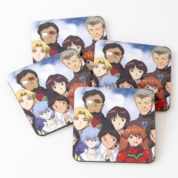 Artikelvorschau, Evangelion-Charaktere entworfen und verkauft von NamaMerch.