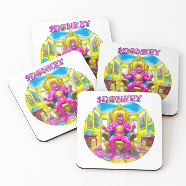 Item preview, PINK DONKEY_D17 designed and sold by DONKYCOIN.